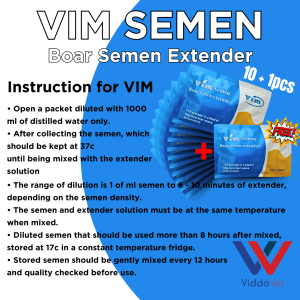 10+1 Vim Long term Boar Semen extender 7 to 10 day VIM semen extender for pig extender for pig