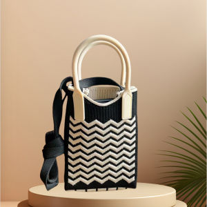 Tas Rajut Hp Kecil Selempang Sling Bag Knit Bermacam Motif