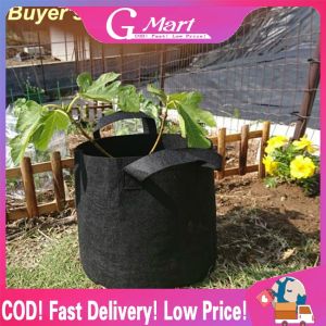 3/5/10 Gallon Grow Bags Felt Planter Growing Gardening Fabric Flower Planting Potatoes Vegetable Flower Plant Pots Garden Tools Grow Bag