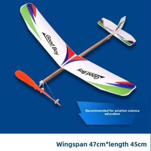 FELIZ Popular Airplane Glider Toy Model Multistyles Ligthweight Students Flight Competition  DIY Assemble Airplanes Toy for Kids Outdoor