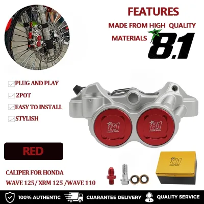 8.1 FORMULA CALIPER RADIAL CNC DESIGN WITH BRACKET FOR HONDA WAVE 125