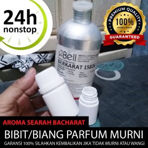 BIBIT BIANG PARFUM BELL MURNI AROMA SETARA BACHARAT PRODUK BELL REPACK 50 ML SEGEL LABOR TANPA CAMPURAN ALKOHOL DAN LAINYA GARANSI UANG KEMBALI