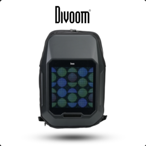 Divoom Pixoo M & Pixoo S & Cyberbag Backpack Customisable Pixel Art Multi Compartments Design Features Fashion Icons Back Pack