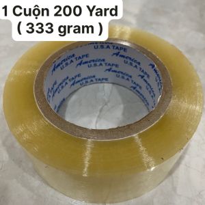 Giá Sỉ Cuộn Băng Keo Trong 200 Yard 333 Gram