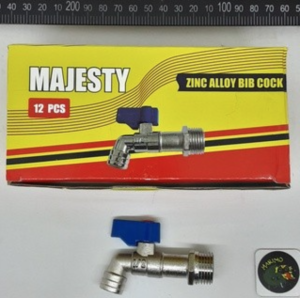 Kran tembok besi BC 1/2 3/4 inch keran air taman wastafel MAJESTY