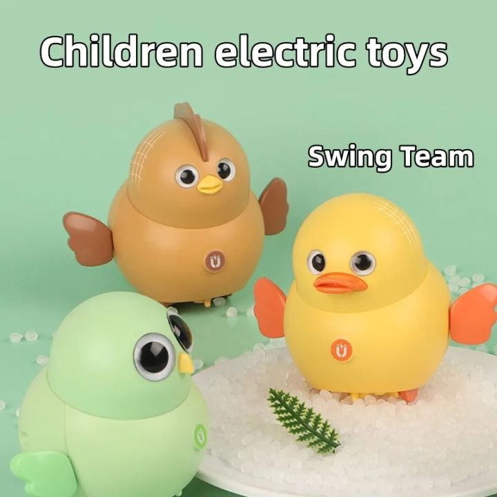 Mainan Anak Hewan Lucu Berjalan Elektrik Magnetik Mainan Apolo Wobble