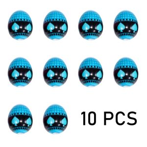 NEEUJ 10pcs ทำสร้อยข้อมือ ลูกปัดอนิเมะชูโกะชาระ ทำมือ สร้อยคอ ลูกปัดสเปเซอร์หลวม ตัวละครผู้พิทักษ์ของฉัน แบบญี่ปุ่น ลูกปัดไข่ของฮินามอริ อามุ จิวเวลรี่ทำเอง