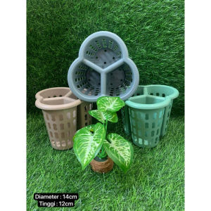 6pcs Tempat sendok 3 Skat Serbaguna / Tempat Sikat Gigi Murah