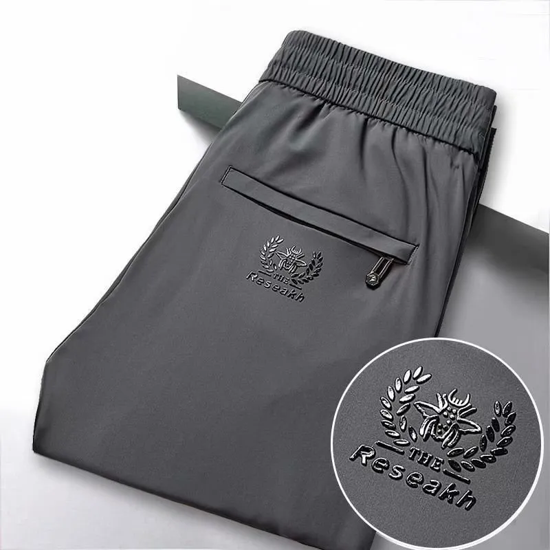 pants Men's Ice Silk Quick-drying Casual Pants Summer Thin Air