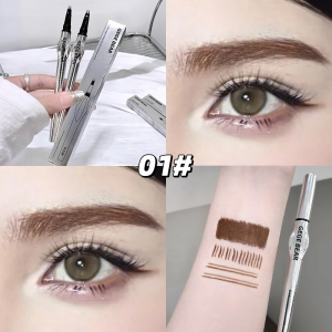 Ultra-fine Liquid Eyebrow Pencil Waterproof Long Lasting Eyebrow Pencil Natural Black Brown Eyebrow