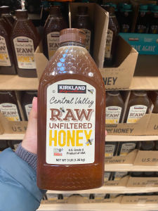 Mật Ong Mỹ Nguyên Chất Kirkland Norcal Raw Unfiltered Honey 1.36Kg date 01/2027 - EDS