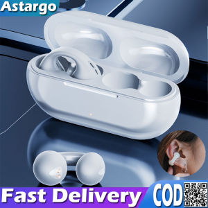 Earcuffs Bluetooth Earphones Bone Conduction Earring Earbuds TWS Sports Wireless headset With Mic High Quality Waterproof Clip on Earphone