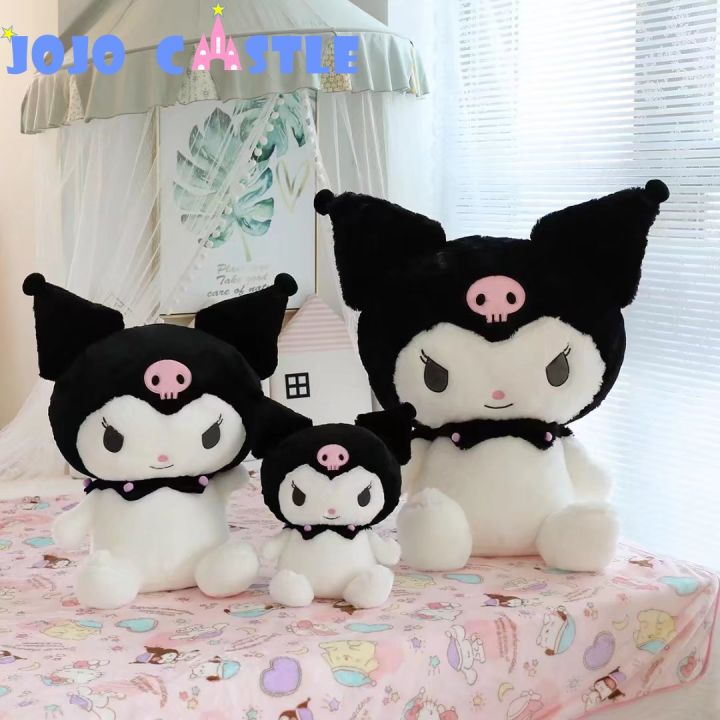 JOJO CASTLE Big Size Sanrio Doll Kuromi Plush Toys Kawaii