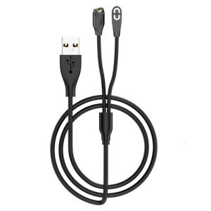 Cáp sạc USB cho đồng hồ thông minh 4pin/cho tai nghe 2pin tốc độ nhanh dây kết nối từ tính sạc