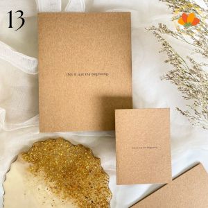 TERMURAH!! GREETING CARD VINTAGE/KARTU UCAPAN/KARTU HAMPERS KARTU HAMPERS AESTHETIC GREETING CARD KRAFT PAPER
