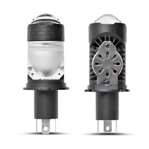 NEW (1คู่) หลอดไฟหน้ามอไซค์ LED รุ่น Y4 H4 ตัวใหม่ DC12-80V คัทออฟ RHD ของแท้ 100% พร้อมส่งจากไทย