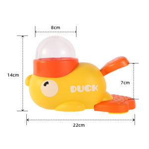 [🇵🇭 Stock&COD] Automatic Pet Feeder Food Launcher Toy with Self Play Mode and Treat Dispenser Duck Design For Dog Cat