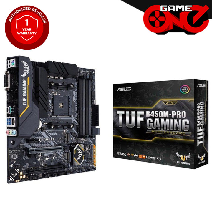 Asus TUF B450M-PRO Gaming Motherboard Year Local Supplier