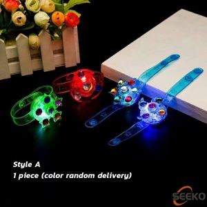 Seeko Light Flash Bracelet Toys Rotating Gyro Watch Kids Gift