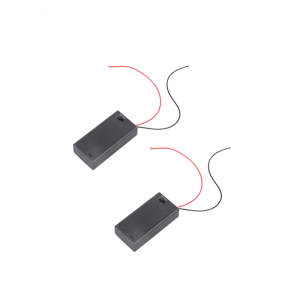 Lightweight 2A Holder Case with/without Detachable Cover Flexible Wiring Solution for Crafts and Devices