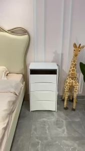 Flip Up Dressing Table Cream Style Multifunctional Storage Cabinet Integrated Dressing Table Small-Sized Desk