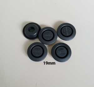 Tutup Deck Body kenderaan bahan karet tutup serbaguna diameter 19 / 23 / 28 / 44mm