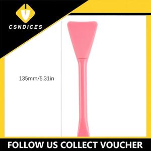 [Csndices] Facial Face Stick DIY Face Brush Spatula DIY Masque Brush Safe Comfortable Silicone Masque Stirring Stick for Girl Skin Care