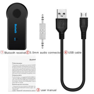 Bluetooth Receiver 3in1 Untuk Mobil Aksesoris Audio Digital BT350