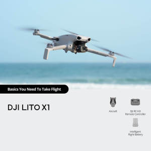 DJI Lito X1 | With a 1/1.3-inch CMOS sensor and f/1.7 aperture | Easy Creation Through Smart Modes