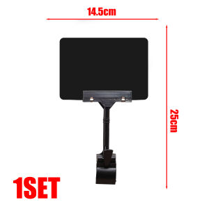 【บ้านอบอุ่น】ป้ายราคากระดานดำพร้อมคลิปที่วางป้ายราคาลบได้แสดงโฆษณาแผ่นกระดาษตกแต่งอาหารกันน้ำ