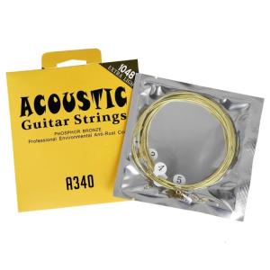 6 chiếc dây lõi thép hợp kim Guitar dân gian dây cổ điển thay thế dây 6 dây đàn guitar ngữ điệu hoàn hảo