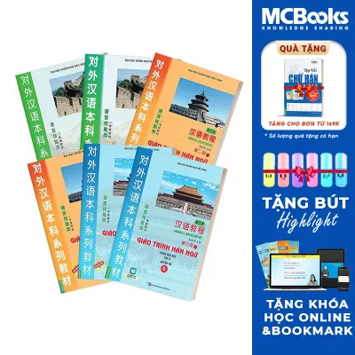 Combo Giáo Trình Hán Ngữ 6 Quyển Trọn Bộ Phiên Bản Mới - MCBooks