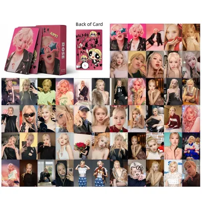 54pcs/box BLACKPINK Photocards 7th anniversary Pink Venom Ready For Love Weleoming Colleelion Album LOMO Card Postcard