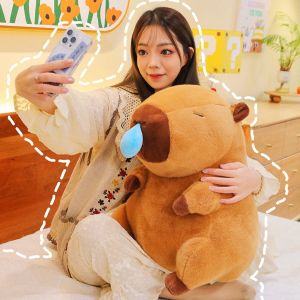 Gấu bông Chuột lang nước Capybara Nước Mũi size lớn 30cm -- 90cm Gấu bông Chuột lang nước nâu Túi Rùa hot trend