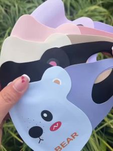 新款卡通儿童防晒口罩高颜值可爱幼儿园小学生专用防紫外线面罩New Cartoon Childrens Sunscreen Mask with High Beauty Cute Kindergarten Primary School Students Special UV Protection Mask