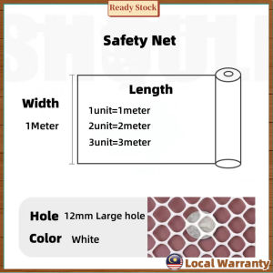Plastic Safety Net Jaring Pagar Cat Fence Outdoor Plastic Wire Mesh Balcony Railing Protection Net Baby Halang Kucing Masuk Pe Mesh Plastik