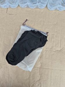 ถุงเท้าข้อสั้น 1ถุง มี 10คู่ สี ขาว-ดำ