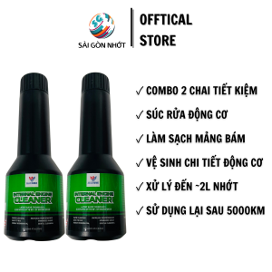 COMBO 2 CHAI Súc Rửa Động Cơ MAXLUBE USA 105ml - Súc Nhớt Vệ Sinh Sạch Động Cơ Xe Máy
