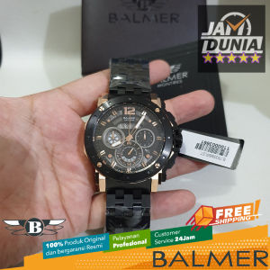 JAM TANGAN BALMER ORIGINAL 7935 MBR - Men LA - Stainless Steel - Hitam - Jamdunia / Jam dunia JD18 # BALMER WATCH JAM TANGAN BALMER PRIA 7935 JAM BALMER PRIA 7935 + JAM BALMER 7935 JAM BALMER B7935MBR JAM BALMER ORIGINAL B.7935MBR S003