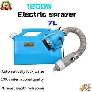 7L Portable Electric ULV Misting Sprayer Disinfection Machine For Home Office 6-8M Fight Drugs Sprayer Agriculture Kill Mosquitoes