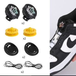 Self Locking Shoelaces Automatic Rotary Buckle Elastic No Tie Laces Speed Laces Sneakers Quick Wear