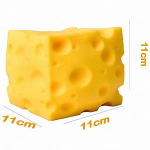 🇸🇬[In Stock]Cheese Squishy Toys Cheese Stress Balls Fidget Toys for Children Slow Rebound Push Stress Relief Sensory Toys