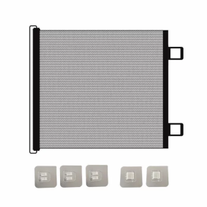 [SG STOCK]Pet Mesh Gate Easy Install Retractable Dog Gate Durable Cat Anti-climbing Multi-purpose Safety Barrier