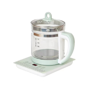 [SG READY STOCK]Electric healthy teapot thickened glass multifunctional kettle 18 menus 1.8L capacity 3-pin SG plug