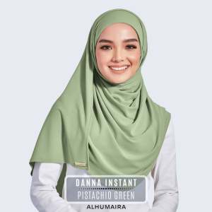 Alhumaira Danna newest instant shawl save time to wrap the shawl combination of a butterfly-shaped shawl and an inner cover your front and back neatly Made of Rose Twill Crepe fabric breathable cooling stretchy material will drapes beautifully