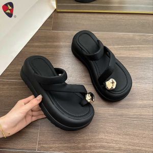 Katerina Fashion Korean Wedge Slippers Sandals For Women #K-15