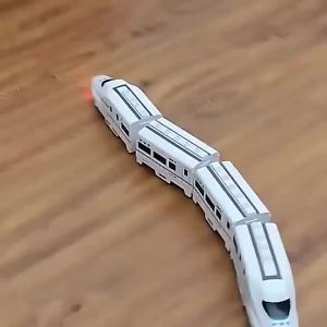 Kids DIY High-Speed Railway Train Toy with Electric Sound and Light Educational Puzzle for Boys and Girls Perfect Birthday Gift