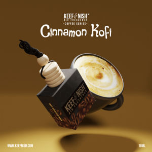 AIR FRESHENER CAR PERFUME PEWANGI KERETA KEEF & NISH CINNAMON KOFI