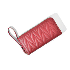 Hayylife dompet panjang - dompet wanita polos tas ponsel kapasitas besar dompet multifungsi trendi FR-FAA7032