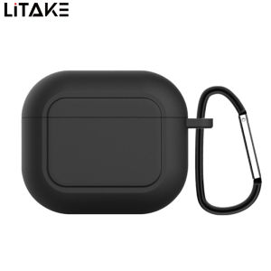Xách Tay Tai nghe không dây silicon mềm trường hợp công suất lớn bảo vệ Bìa lưu trữ Pouch Tương thích cho AirPod 3rd Gen